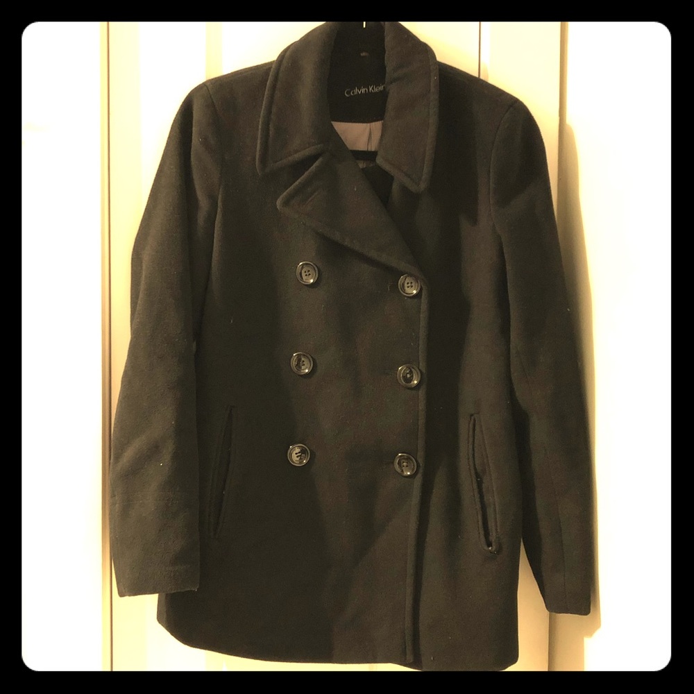 Calvin Klein wool peacoat